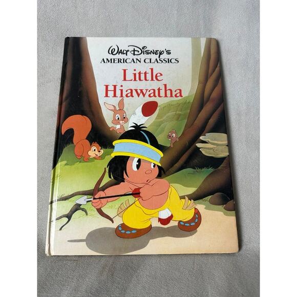Vintage Little Hiawatha by Walt Disney Productions Children’s Kids Book - Picture 1 of 4